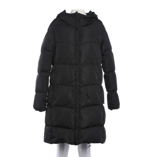 Winter Coat, in Black, Polyamide, Max Mara