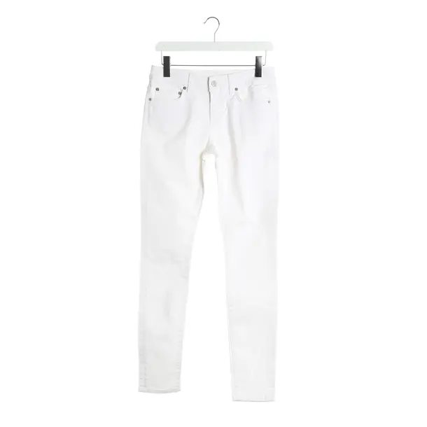 Jeans skinny, in Crema, Cotone, Saint Laurent