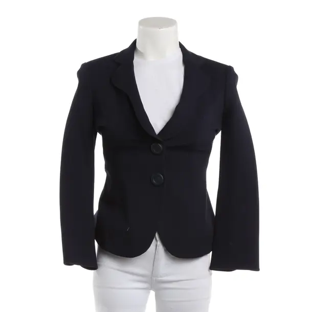 Blazer, in Navy, Viscose, Emporio Armani