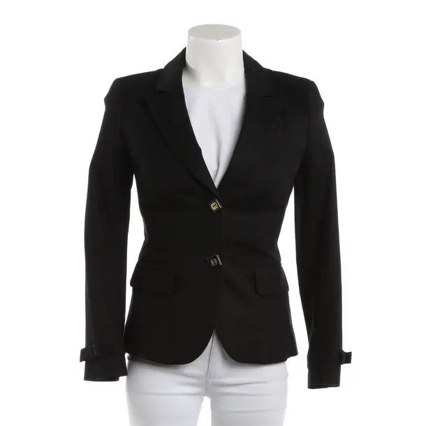 Blazer, in Black, Cotton, Roberto Cavalli