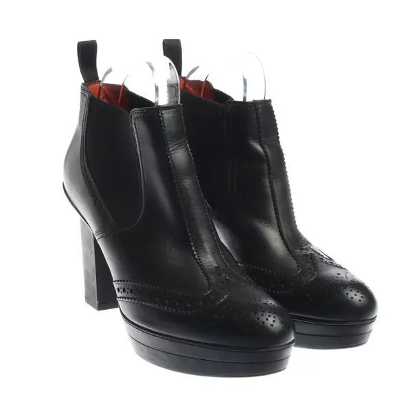 Ankle Boots, in Black, Santoni