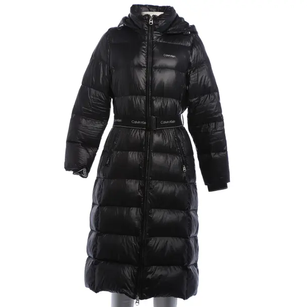 Wintermantel, in Schwarz, Polyimid, Calvin Klein