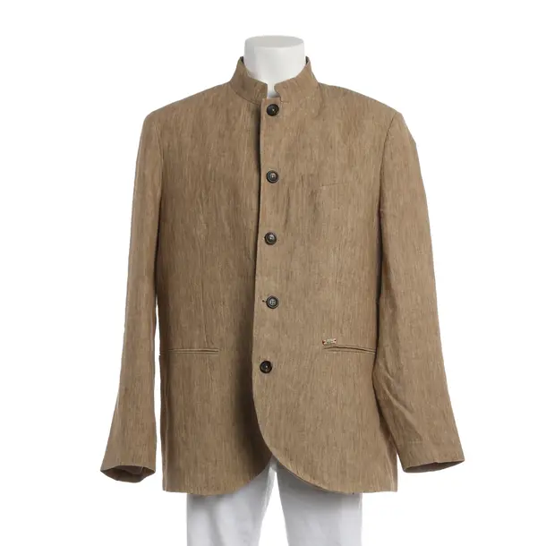 Übergangsjacke, in Hellbraun, Leinen, Luis Trenker