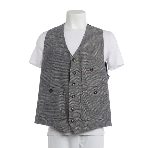Vest, in Gray, Polyester, Luis Trenker