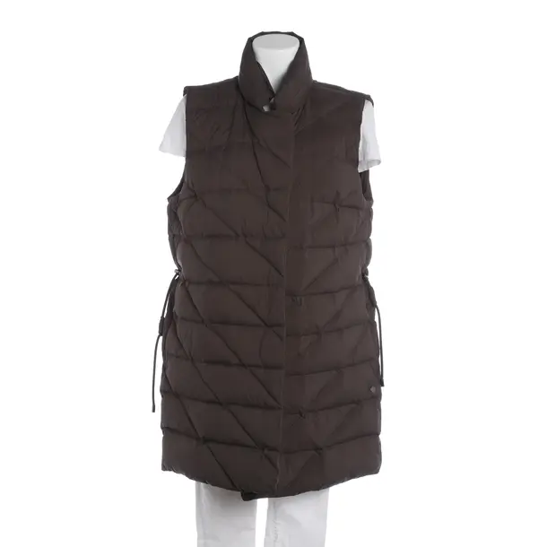 Vest, in Dark Brown, Polyimide, Marc Cain