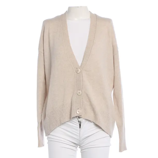 Strickjacke, in Hellbraun, Kaschmir, Herzensangelegenheit