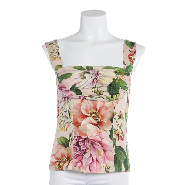 Top, in Mehrfarbig, Seide, Dolce & Gabbana