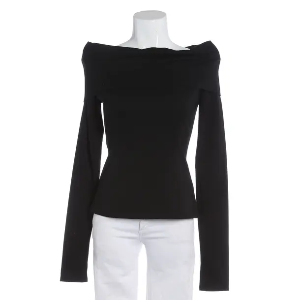 Long Sleeve Shirt, in Black, Viscose, Dorothee Schumacher