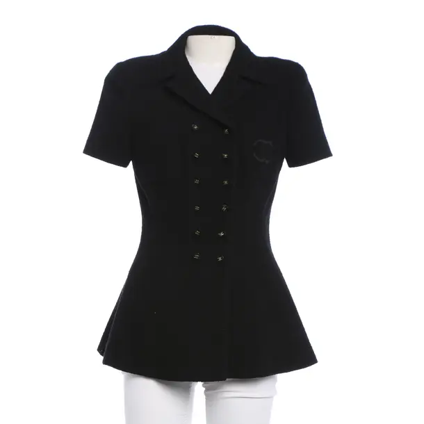 Blazer, in Schwarz, Wolle, Chanel