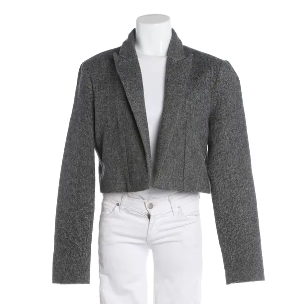 Blazer, in Light Gray, Wool, Max Mara