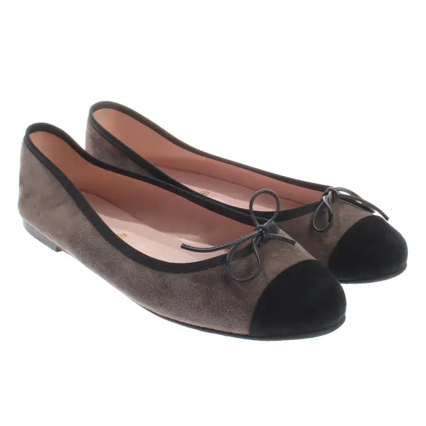 Ballet Flats, in Brown, Pretty Ballerinas