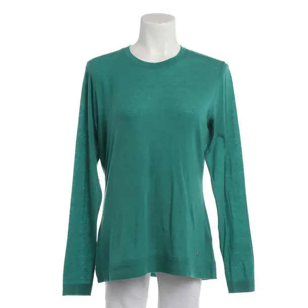 Long Sleeve Shirt, in Green, Lyocell, Windsor