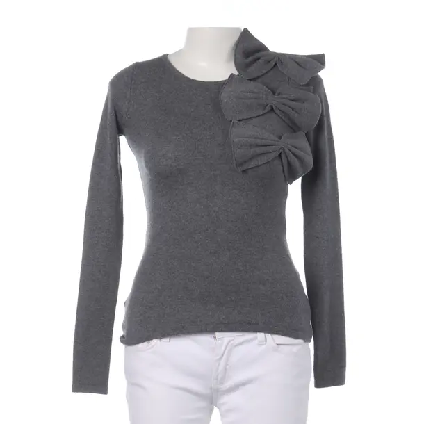 Pullover, in Grau, Baumwolle, Steffen Schraut