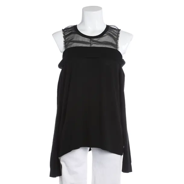 Longsleeve, in Schwarz, Wolle, Dorothee Schumacher