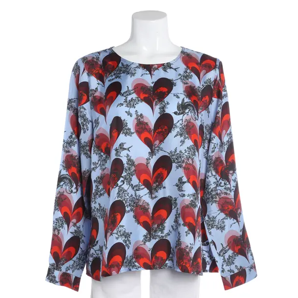 Blouse, in Multicolored, Silk, Odeeh