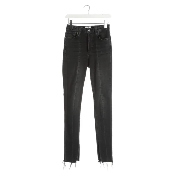 Jeans Slim Fit, in Schwarz, Baumwolle, Anine Bing