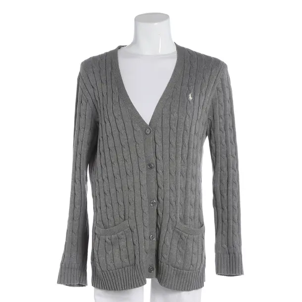 Strickjacke, in Grau, Baumwolle, Polo Ralph Lauren