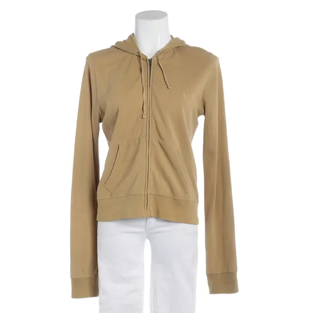 Zip-up Hoodie, in Light Brown, Cotton, Lauren Ralph Lauren