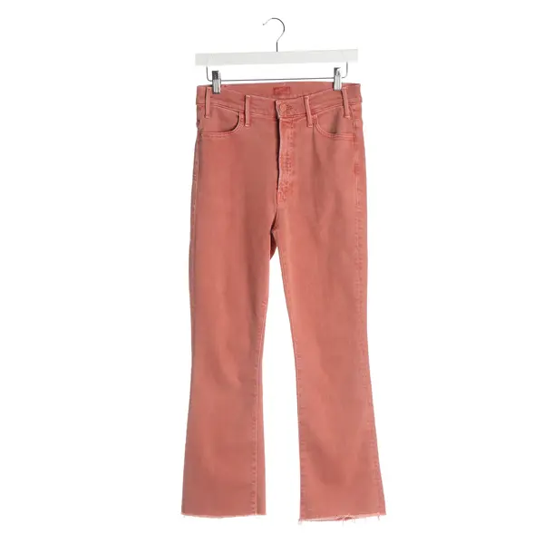Jeans svasati, in Rosso chiaro, Cotone, Madre