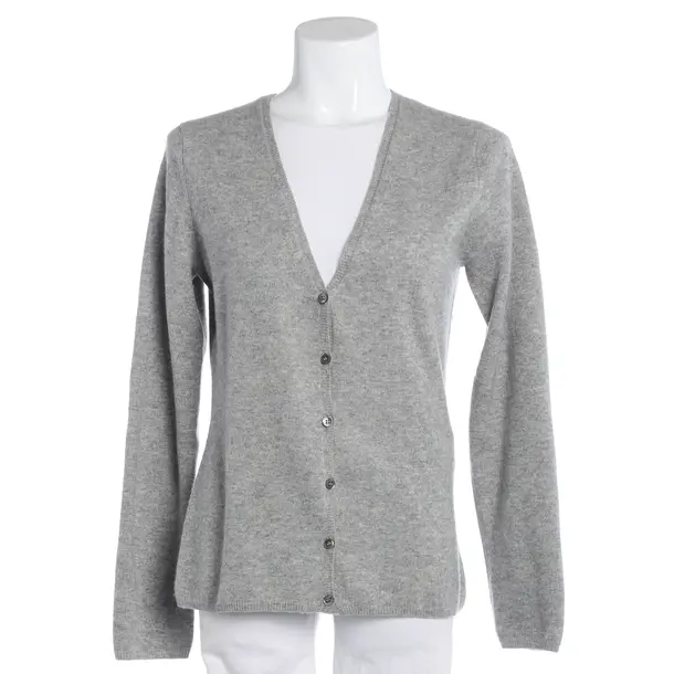 Cardigan, in Grigio chiaro, Cachemire, Lodenfrey