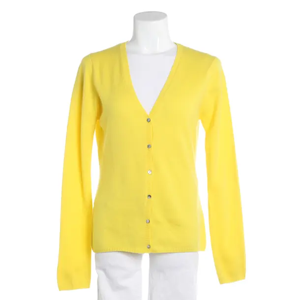 Cardigan, in Yellow, Cashmere, FTC Cashmere