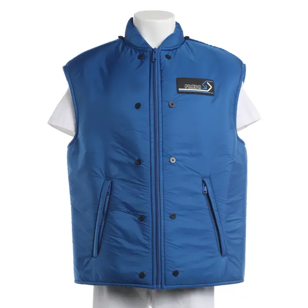 Weste, in Blau, Polyester, Prada
