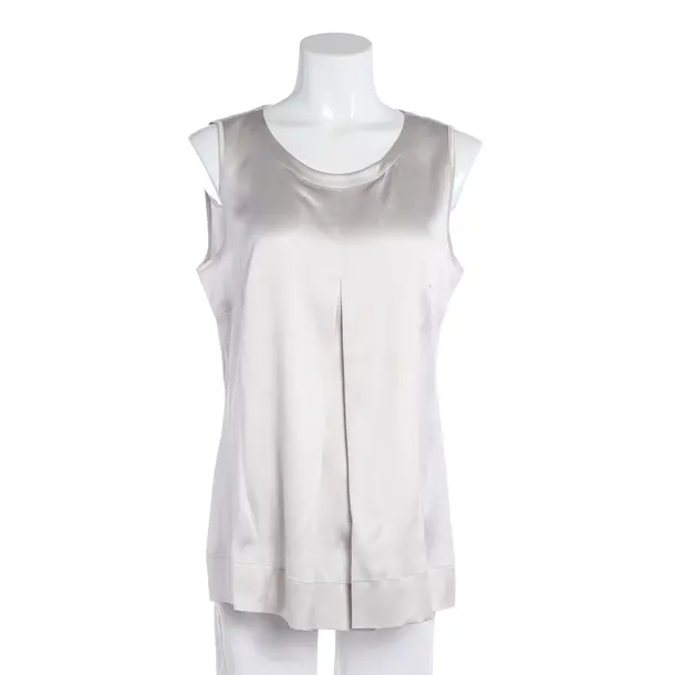 Top, in Grau, Seide, Fabiana Filippi