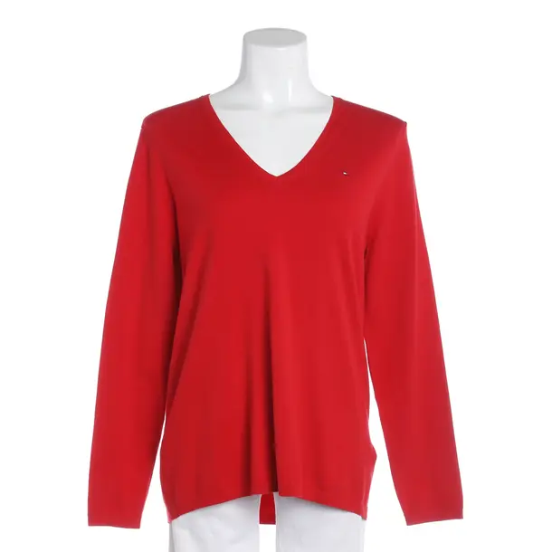 Pullover, in Rot, Baumwolle, Tommy Hilfiger