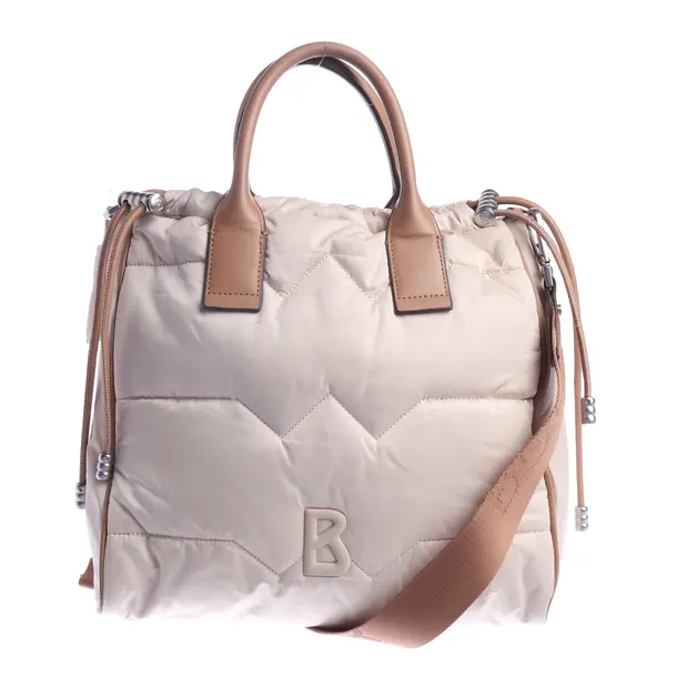 Handtasche, in Beige, Polyamid, Bogner