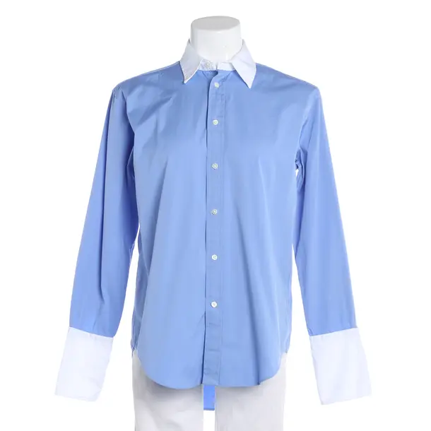 Bluse, in Blau, Baumwolle, Polo Ralph Lauren