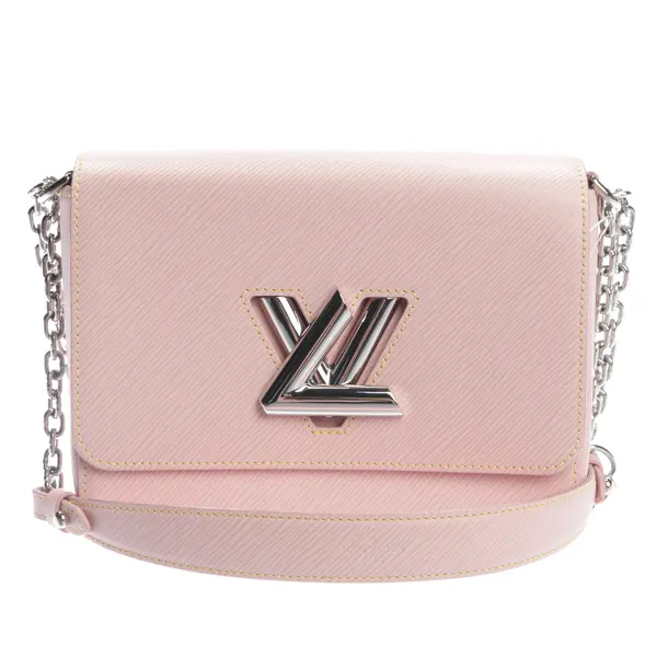 Schultertasche, in Hellrosa, Canvas, Louis Vuitton