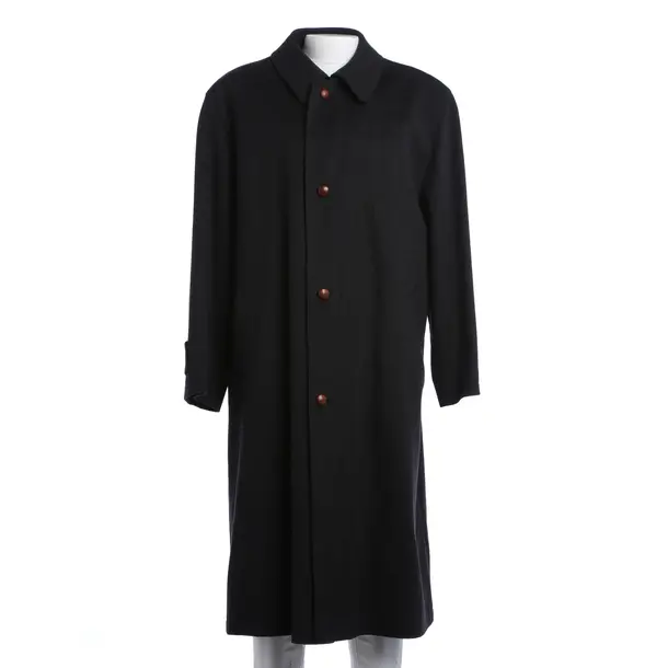 Winter Coat, in Dark Gray, Wool, Lodenfrey