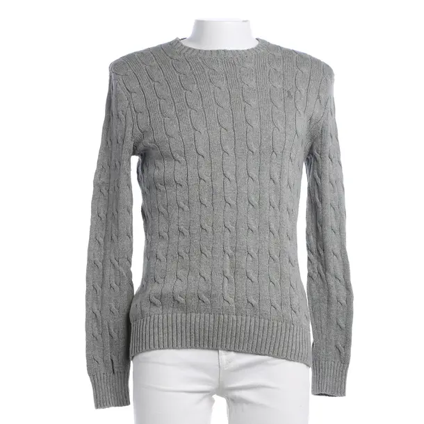 Pullover, in Hellgrau, Baumwolle, Polo Ralph Lauren