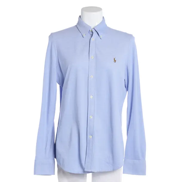 Blouse, in Blue, Cotton, Lauren Ralph Lauren