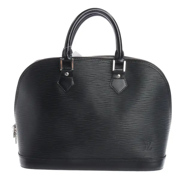 Handtasche, in Schwarz, Canvas, Louis Vuitton