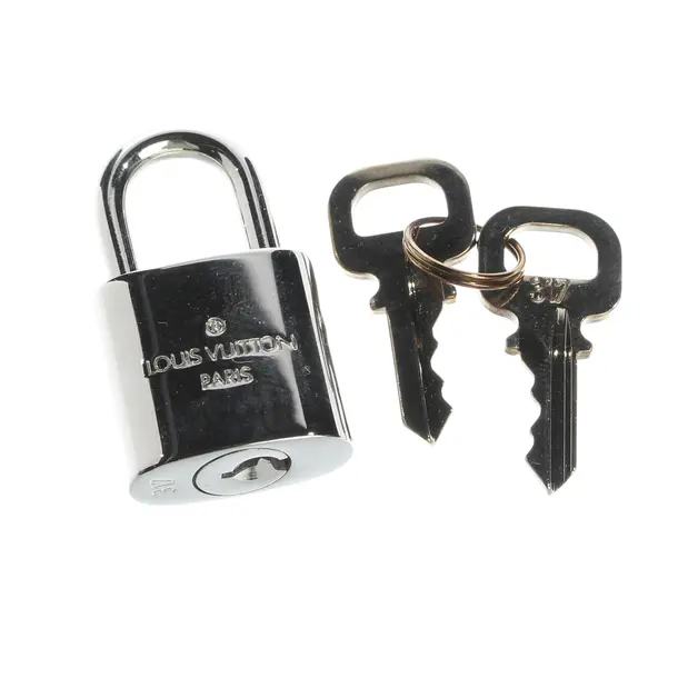 Lock & Key, in Silver, Metal (metallic, metallised), Louis Vuitton
