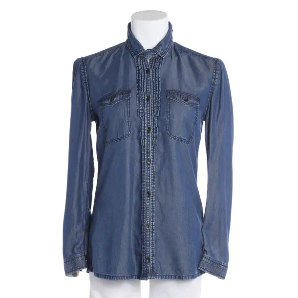 Camicia in denim, in Blu, Lyocell, Burberry Brit