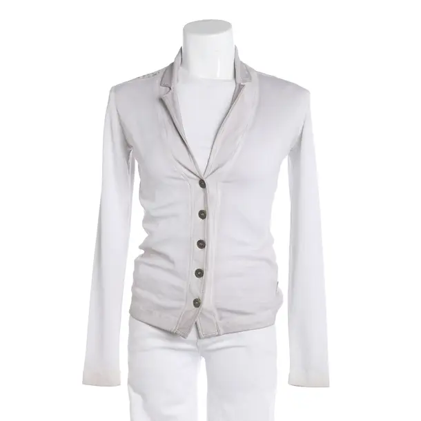 Strickjacke, in Hellgrau, Baumwolle, Marc Cain Sports