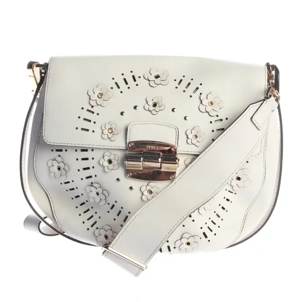 Shoulder Bag, in Beige, Leather, Furla