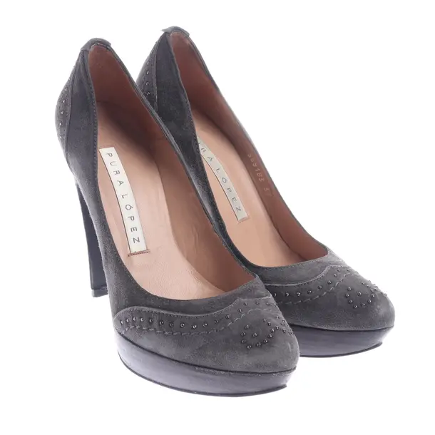 Pumps, in Grau, Pura López
