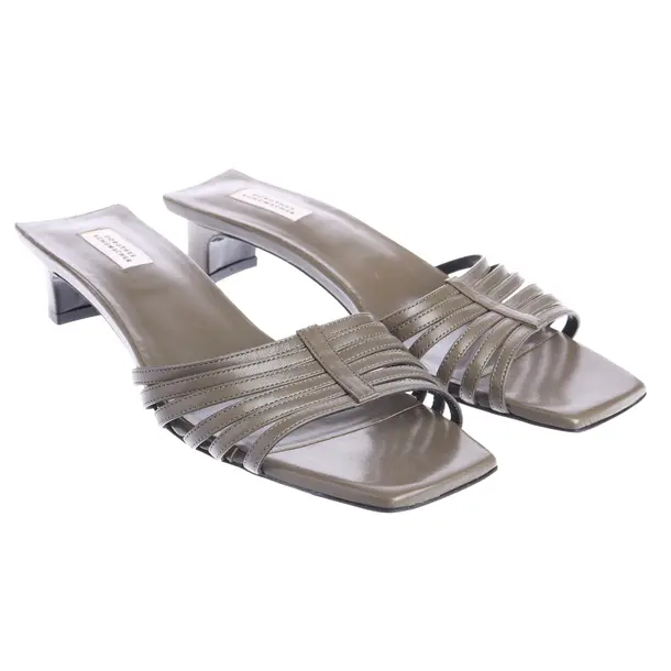 Heeled Sandals, in Dark Green, Dorothee Schumacher