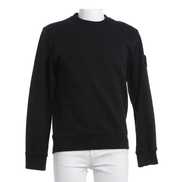 Sweatshirt, in Schwarz, Baumwolle, Stone Island