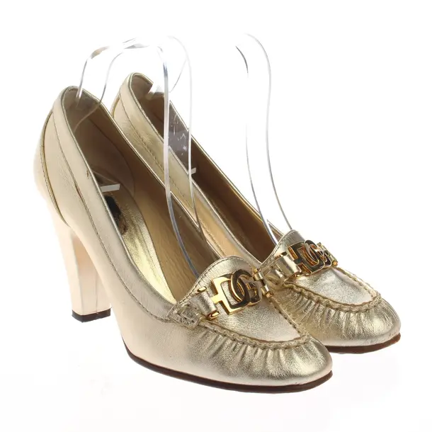 Pumps, in Gold, Dolce & Gabbana