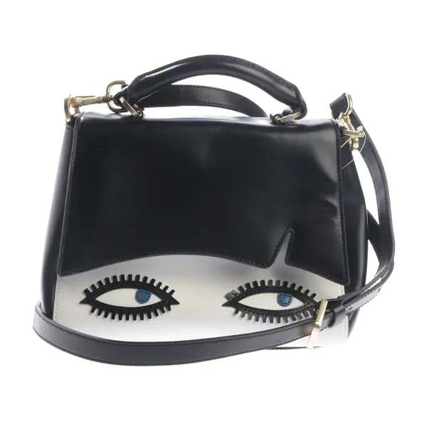 Handtasche, in Schwarz, Leder, Lulu Guinness