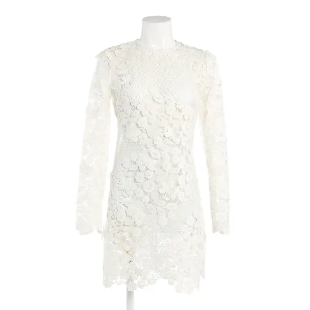 Cocktailkleid, in Weiß, Polyester, self-portrait