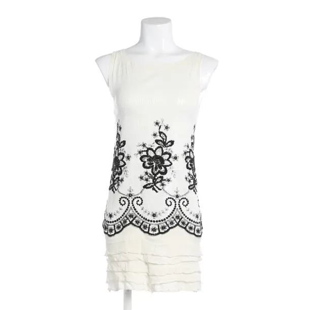 Cocktail Dress, in Cream, Cotton, Roberto Cavalli