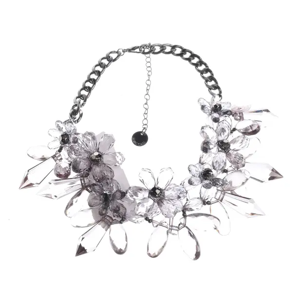 Halskette, in Grau, Sonstige Fasern, Marc Cain