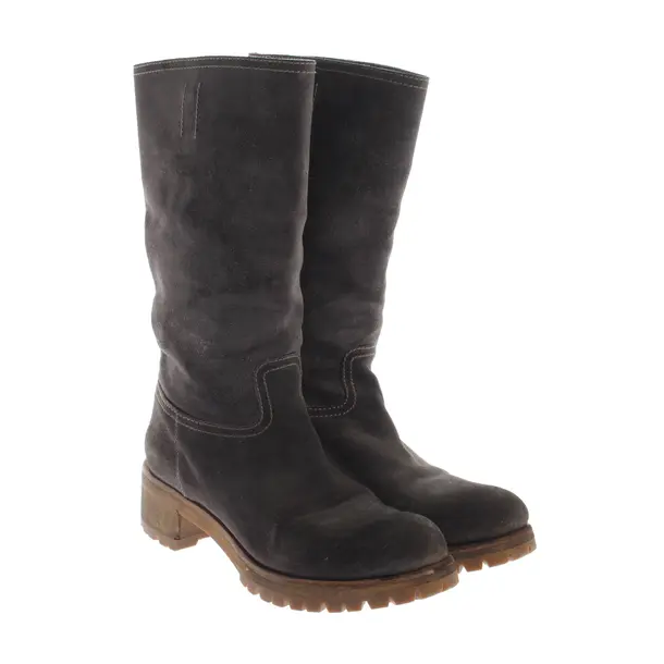 Boots, in Gray, Prada