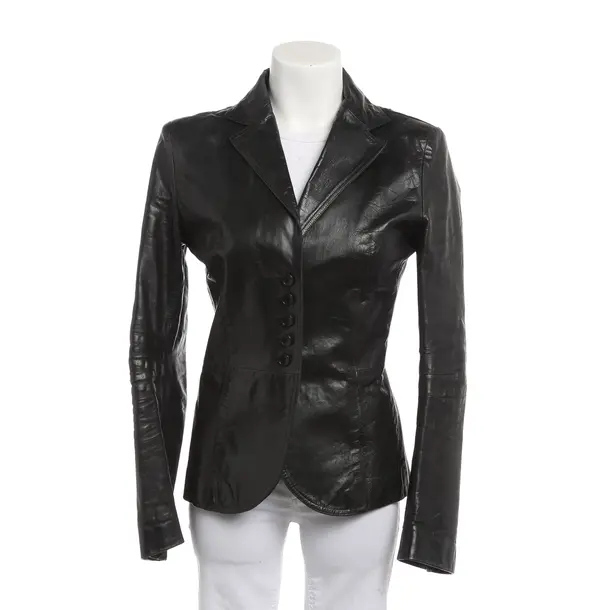 LeatherJacket, in Dark Brown, Leather, Patrizia Pepe