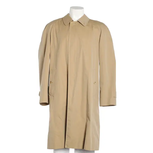 Overcoat, in Light Brown, Cotton, Burberry London